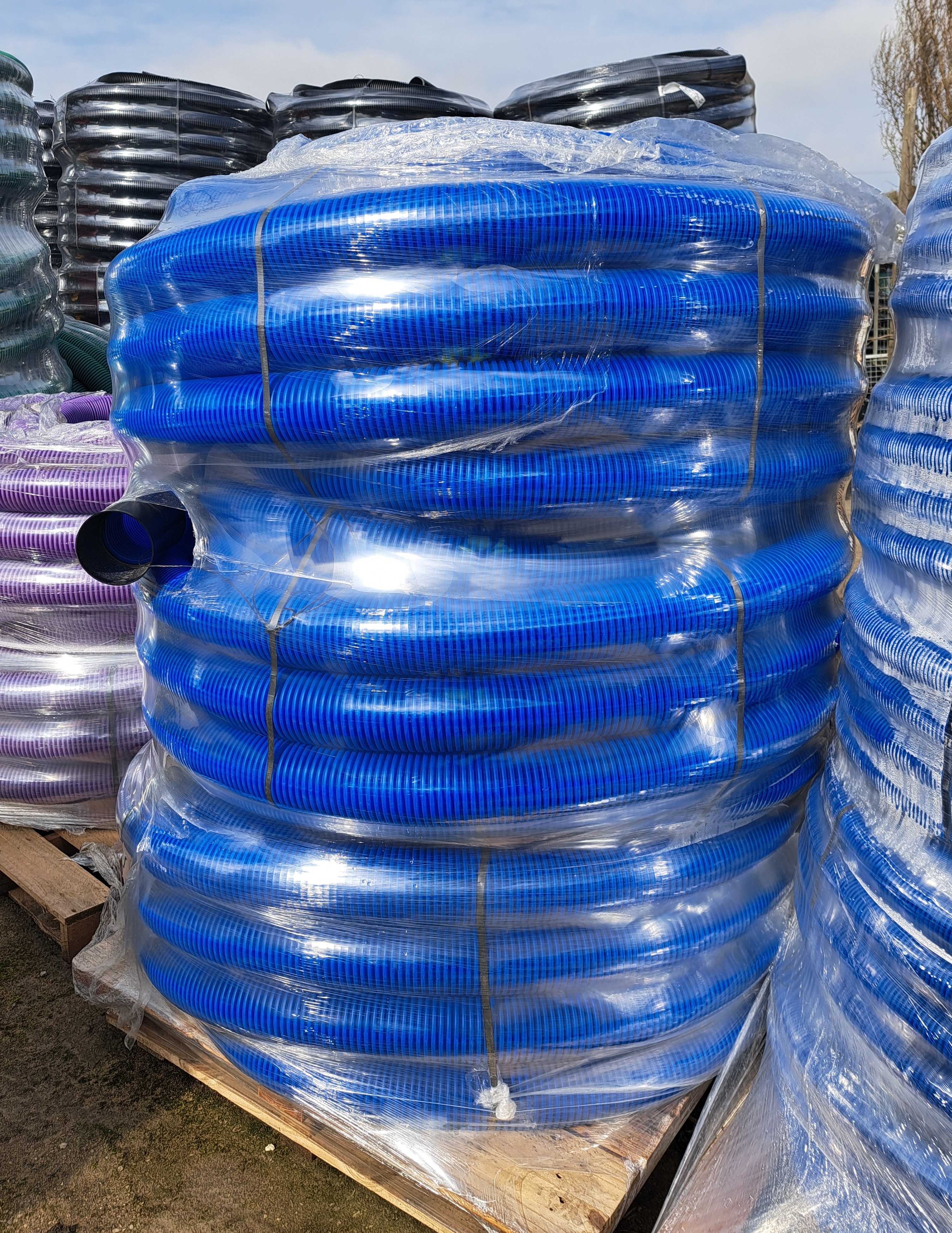 Blue "Water" Twinwall Ducting Cooper Drainage